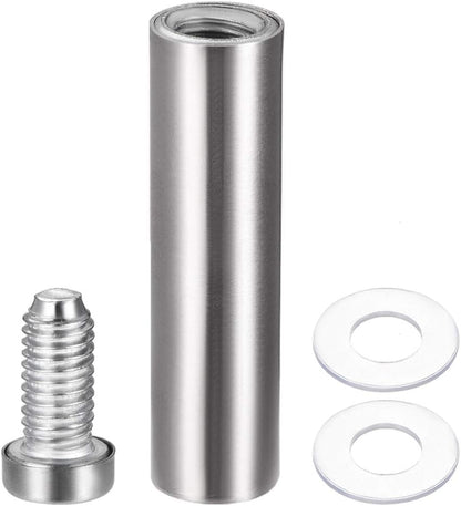 Wall Mount Acrylic Sign Standoff Screws Holders Glass Nails - 8pcs (12x53mm)