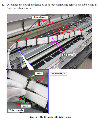 Ink Tube for EPSON P10000 P10070 - 1691354