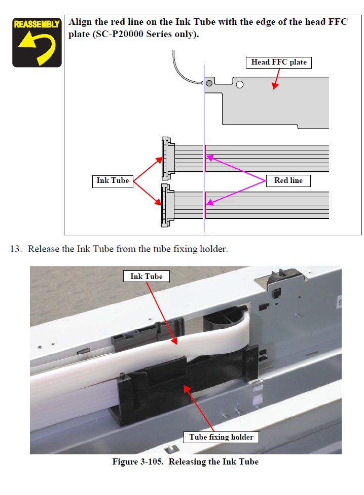 Ink Tube for EPSON P10000 P10070 - 1691354