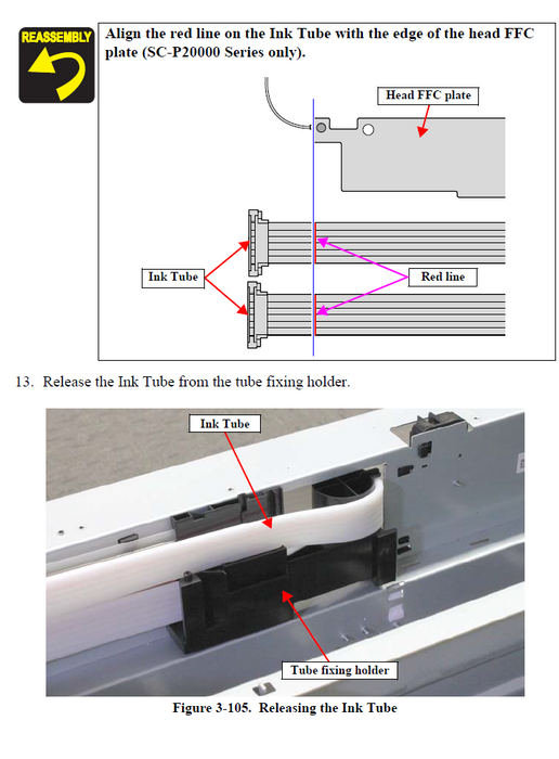 EPSON P10000 P10070 Ink Tube - 1691354