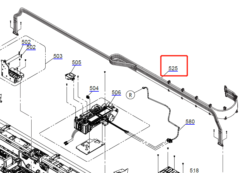 EPSON P10000 P10070 Ink Tube - 1691354