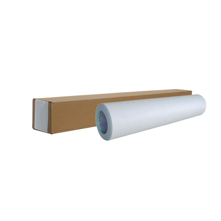 54&quot; x 50yd Roll Glossy Cold Laminating Film (Monomeric 3.15 mil, Paper Adhesive Glue)