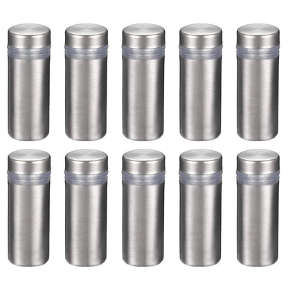 Wall Mount Acrylic Sign Standoff Screws Holders Glass Nails - 10pcs (12x30mm)