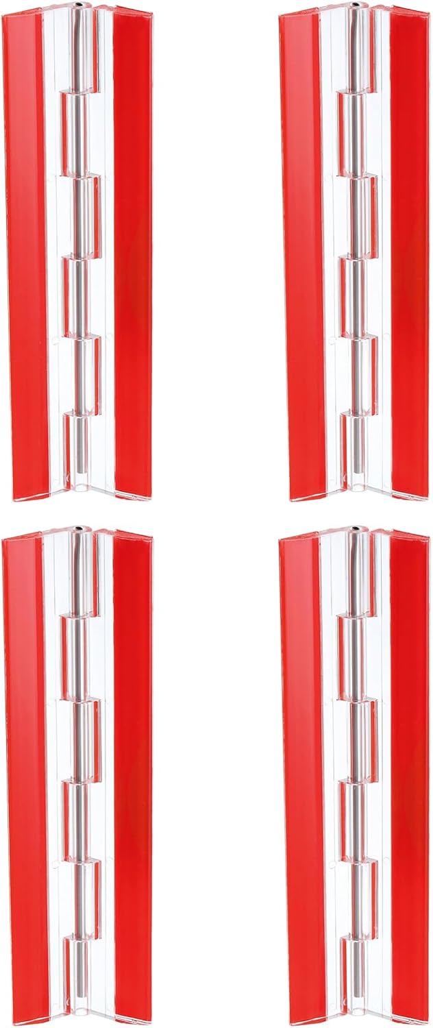 Normal Acrylic Hinge Transparent Folding Lightweight (150x42mm) - 4pcs