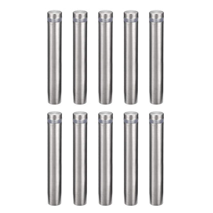 Wall Mount Acrylic Sign Standoff Screws Holders Glass Nails - 10pcs (12x80mm)