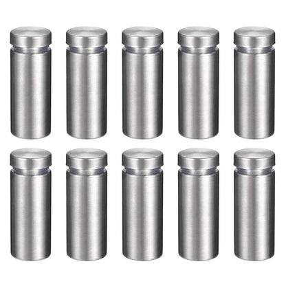 Wall Mount Acrylic Sign Standoff Screws Holders Glass Nails - 10pcs (16x40mm)