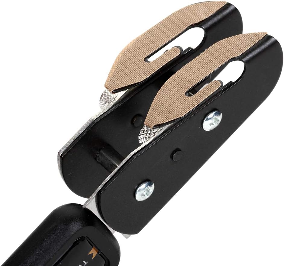 Double Side Paperback Vinyl Cutter Twin Blades  for Two Cuts in One Stainless Steel Hidden Blade Safety Film - DPC01