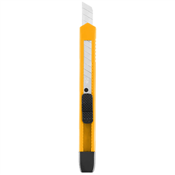 Yellow Small Cutter Knife (9mm) - 130*15mm