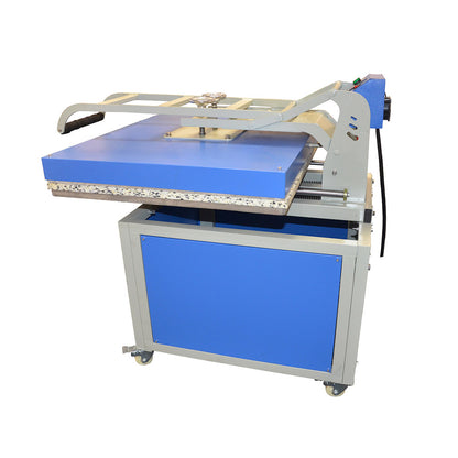 Qomolangma 39 x 47 in Large Format Manual Operation Hand Force Textile Thermo Transfer Heat Press Machine 220V 1P 41A