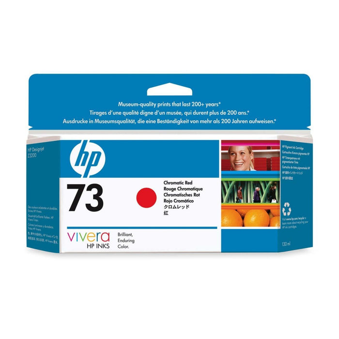 HP 73 130-ml Chromatic Red Ink for the HP DesignJet Z3200 Series (CD951A) - New