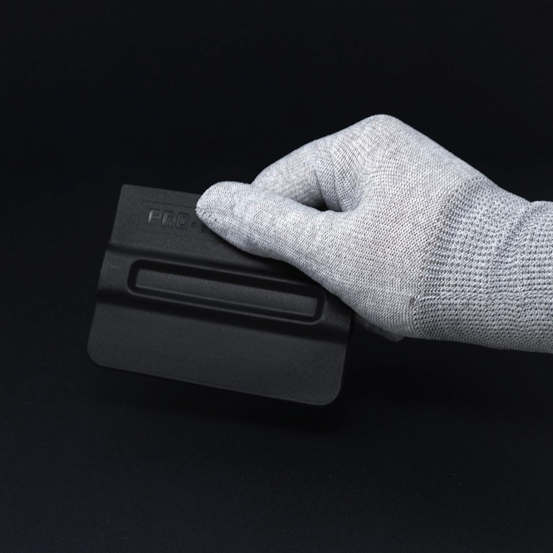 Vinyl Wrap Magnetic Squeegee (10cm x 7.5cm) - 1pcs (Black/Blue/Red)