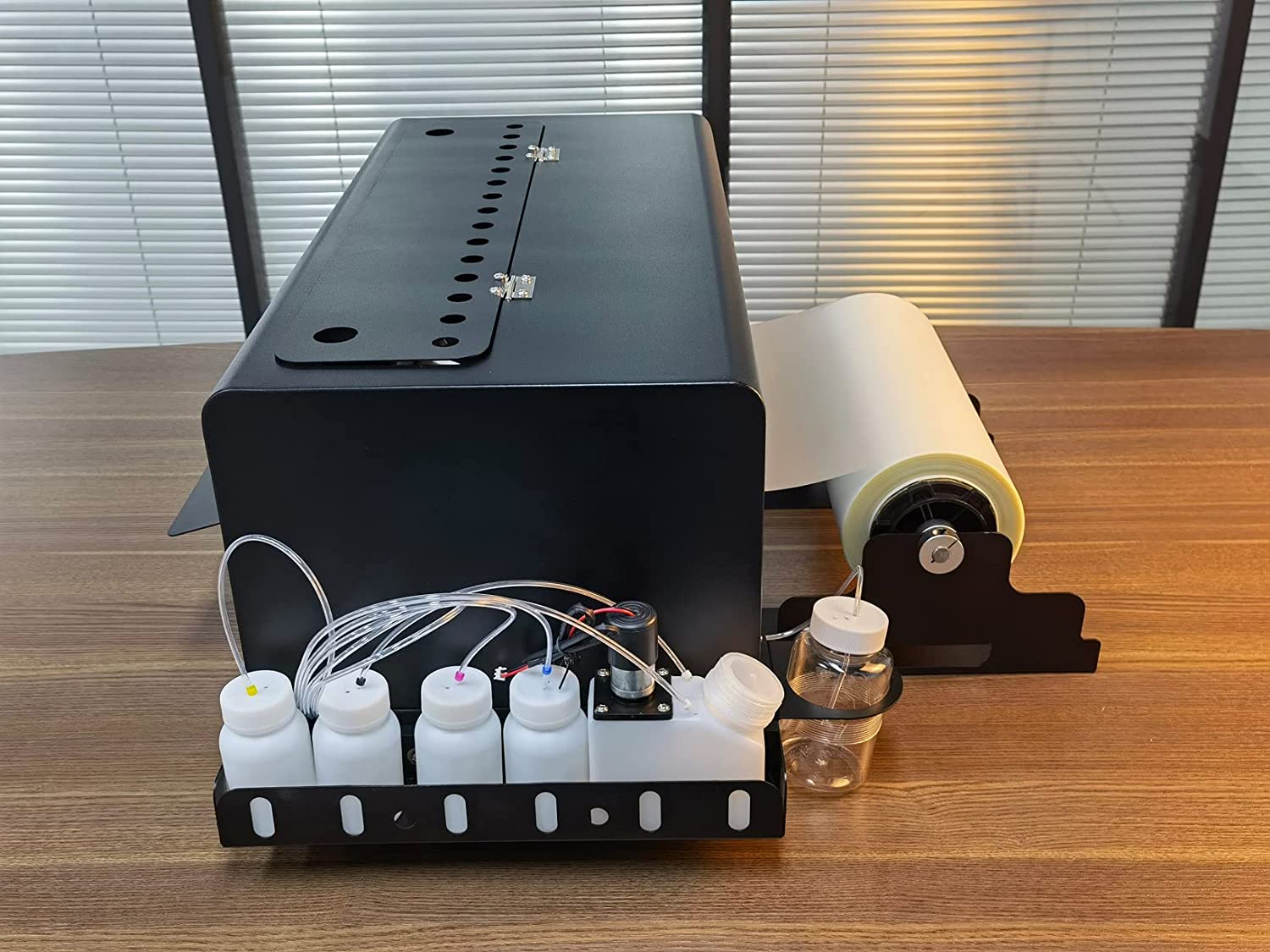 A3 DTF Direct to Film Printer with Roll Feeder, Black