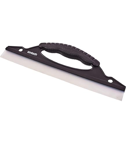 Water Scraper Squeegee Silicone Water Wiper Squeegee Blade - 30cm x 9cm