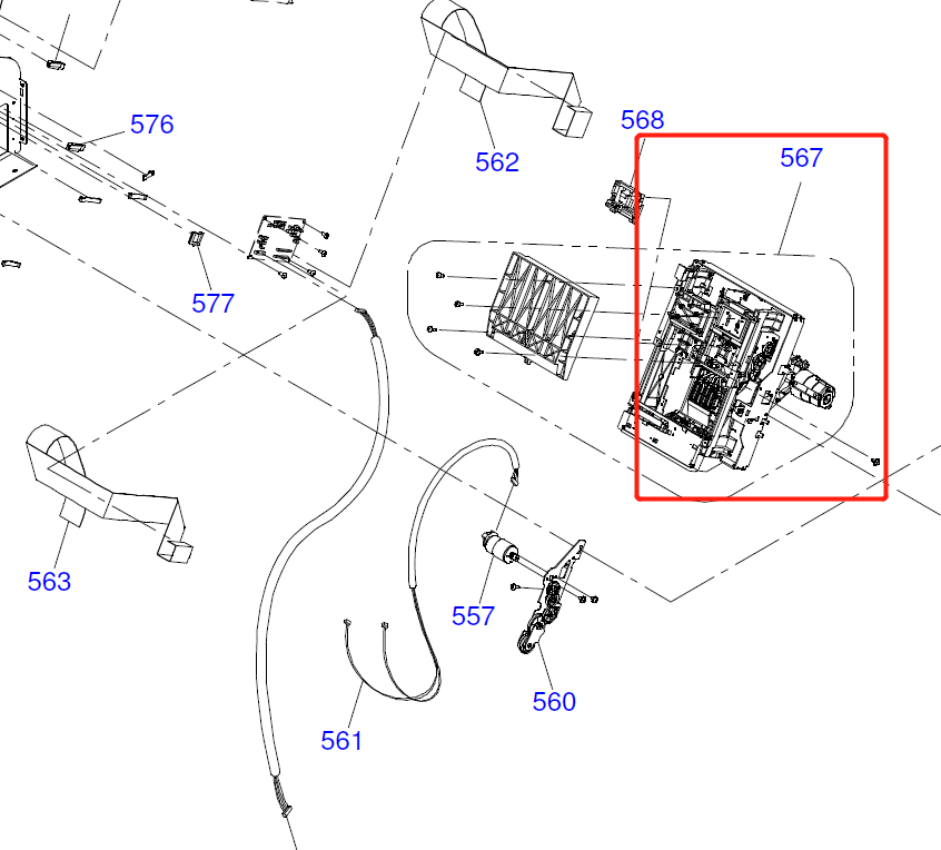 Pump / Cleaning Unit EPSON Stylus Pro 7700/7900/9700/9900 - 1616683 / 1735801 / 1720172 / 1510382 / 1616684