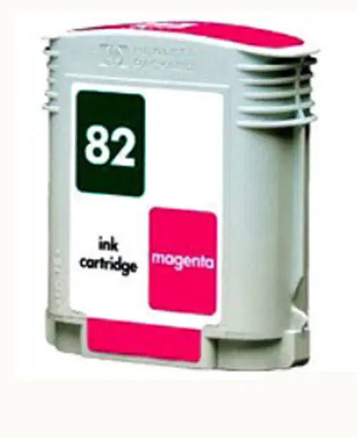 HP 82 OEM Magenta Ink Cartridge for the Designjet 500 and 800 - Partially Used (C4912A)