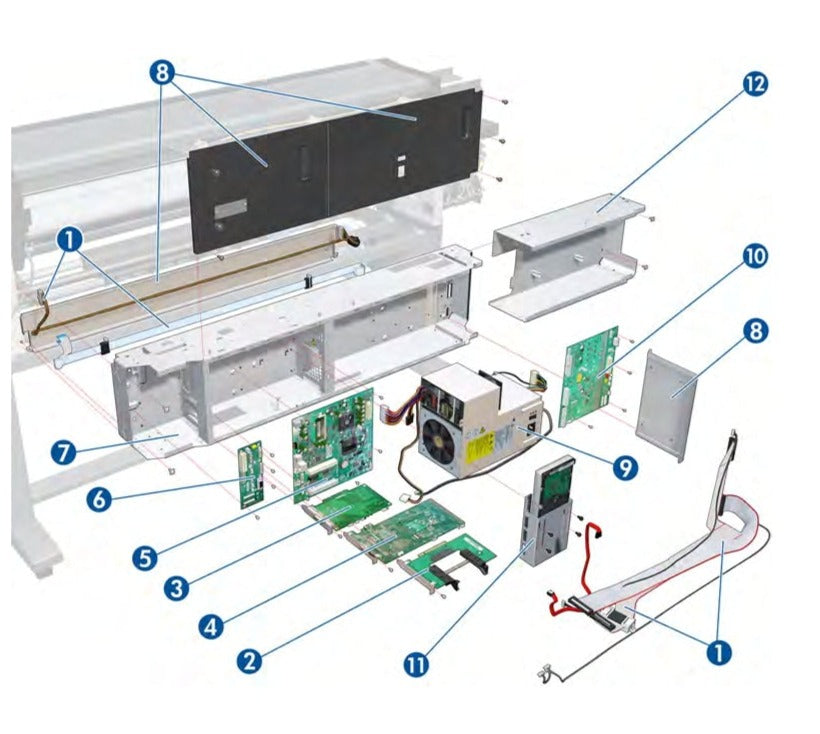 Hard Disk Drive for the HP DesignJet Z6800 60-in F2S72B Series (F2S72-67006)