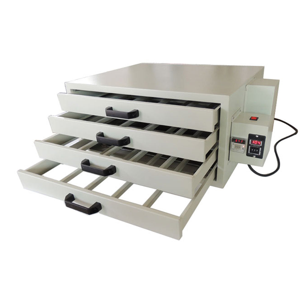 4 Color Screen Printing Full Package Rotary Printer &amp; Flash Dryer