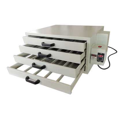 4 Color Screen Printing Full Package Rotary Printer &amp; Flash Dryer