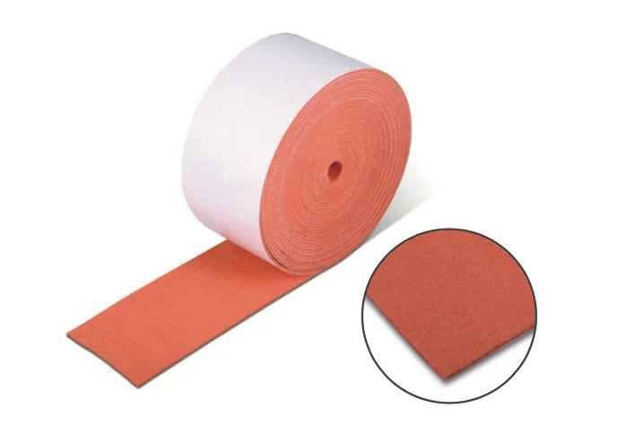 Vinyl Wrap Orange Suede Squeegee Roll (5/2.5CM x 5M)