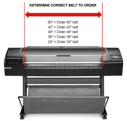 Carriage Belt Kit Light for the HP Designjet Z2100 / Z3100 / Z3200 (D-size 24") Series