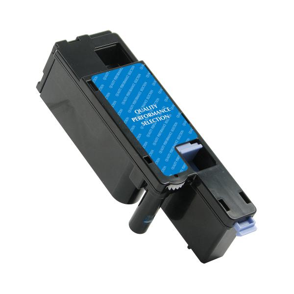 Clover Remanufactured High Yield Cyan Toner Cartridge for Dell 1250/C1760