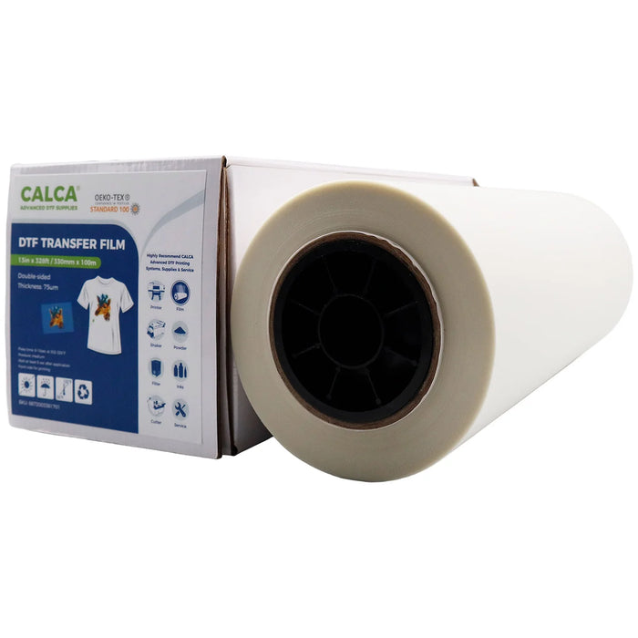 CALCA 23.6in x 328ft DTF Transfer Film Premium Roll - Double Sided Hot Peel