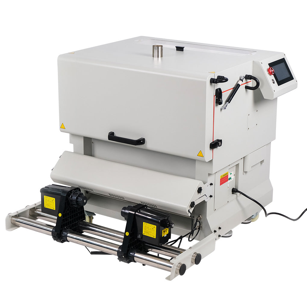 US Stock, CALCA 24in Compact DTF Powder Shaker and Dryer with Touch Screen, Vertical Model