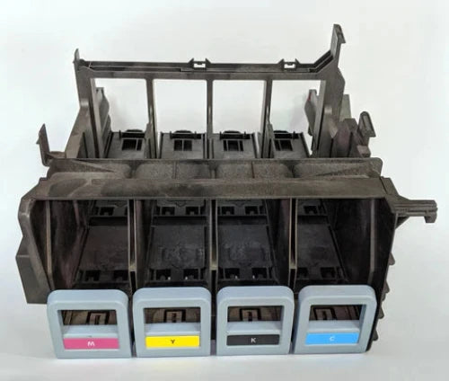 Upper Ink Supply Station With Trays - For the HP Designjet L26500 &amp; Latex 260, 210 Series (CH955-67013) - New