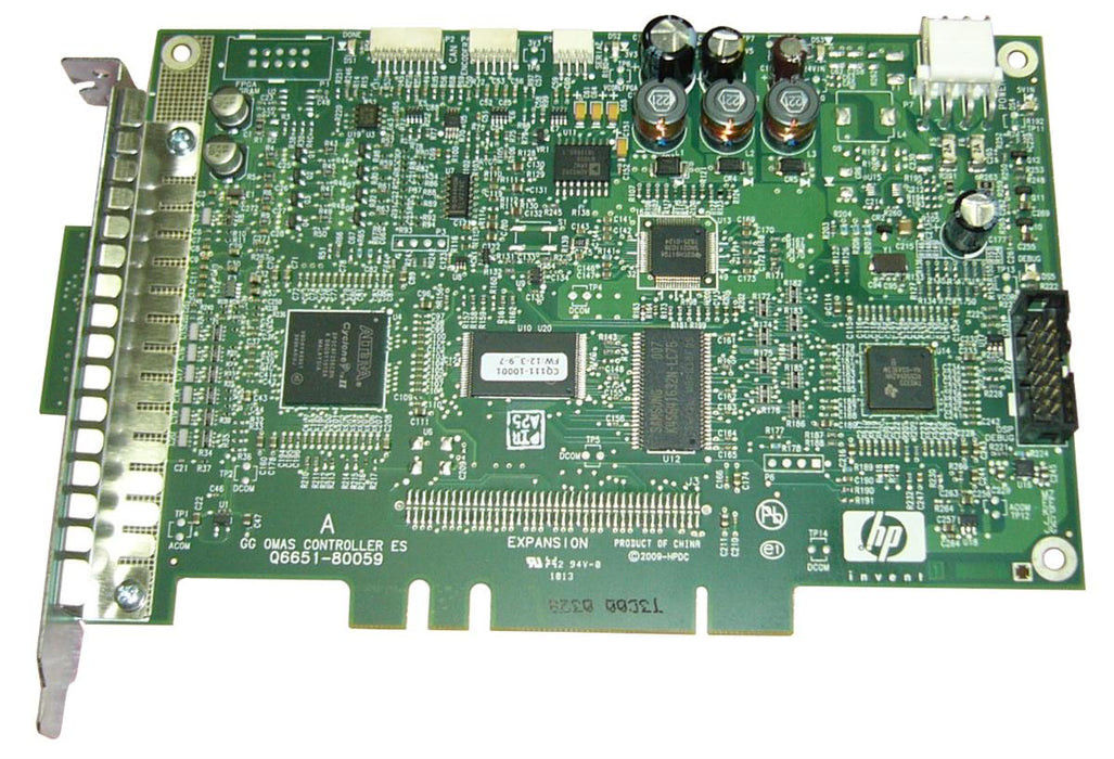 Optical Media Advance Sensor (OMAS) Controller Card - For the HP DesignJet T7100, T7200, Z6200, Z6800, Z6810, D5800 Series (CQ109-67014) - Refurbished