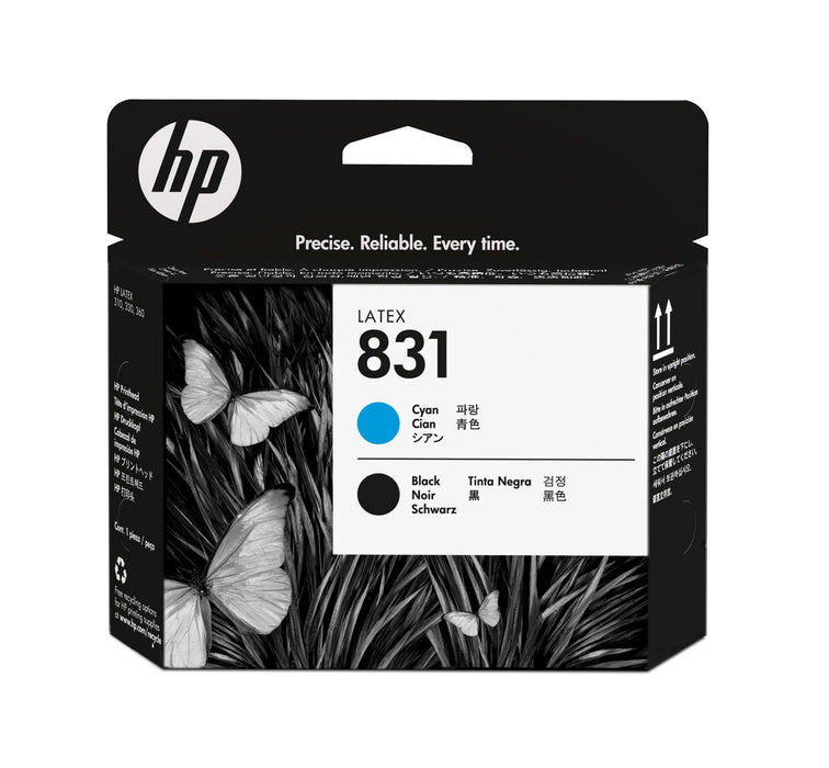 HP 831 Cyan/Black Latex Printhead for HP Latex 100, 300 and 500 Series - CZ677A