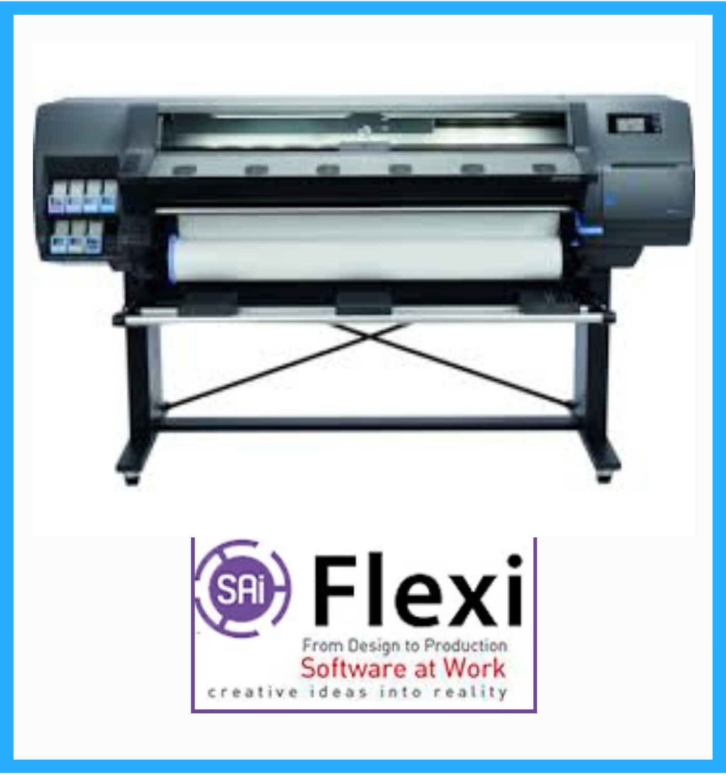 HP Latex 315 54&quot; Printer - Refurbished (90 Days, 1, 2, 3 or 4 Years Warranty) + Flexi RIP Software