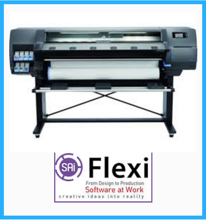 HP Latex 315 54" Printer - Refurbished (90 Days, 1, 2, 3 or 4 Years Warranty) + Flexi RIP Software