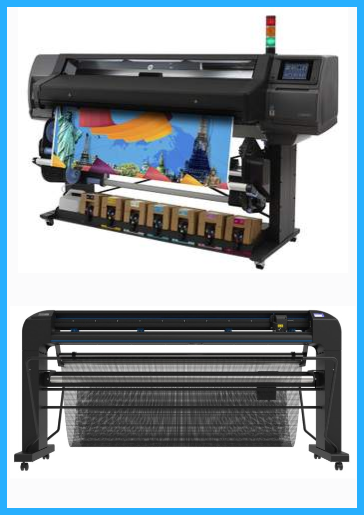 ON SALE - BUNDLE - Latex 570 64" Printer - Refurbished (90 Days, 1, 2, 3 or 4 Years Warranty) + Summa S Class 3 D160 62" Vinyl Cutter - New