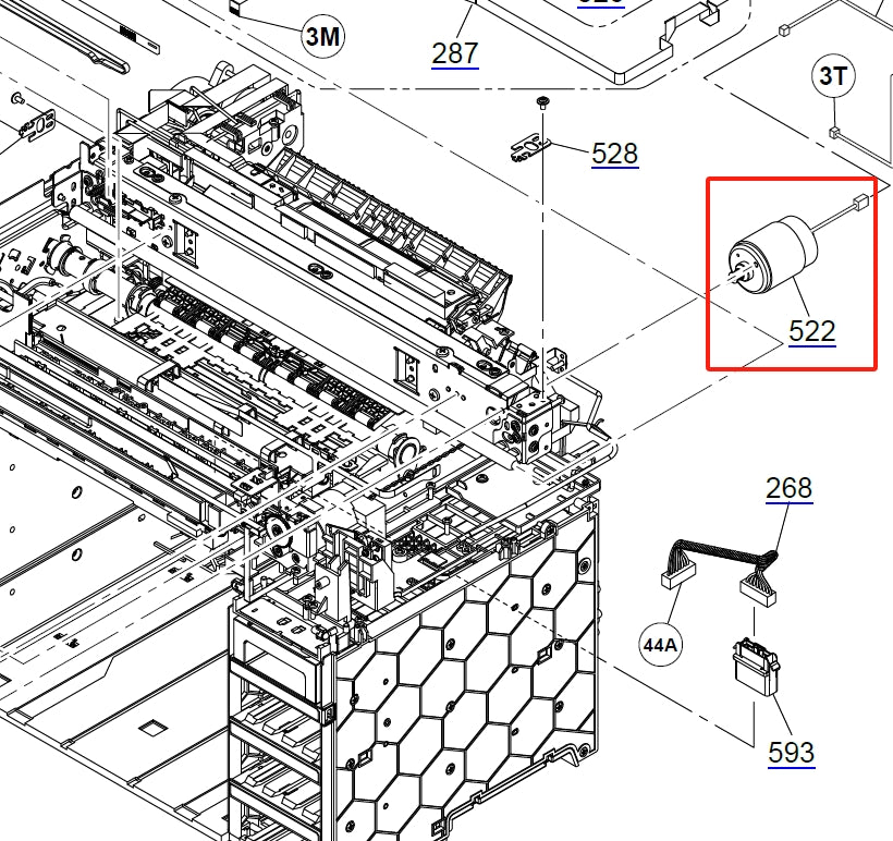 CR Motor for EPSON SureLab D1000 D1050 D1070 - 2210742