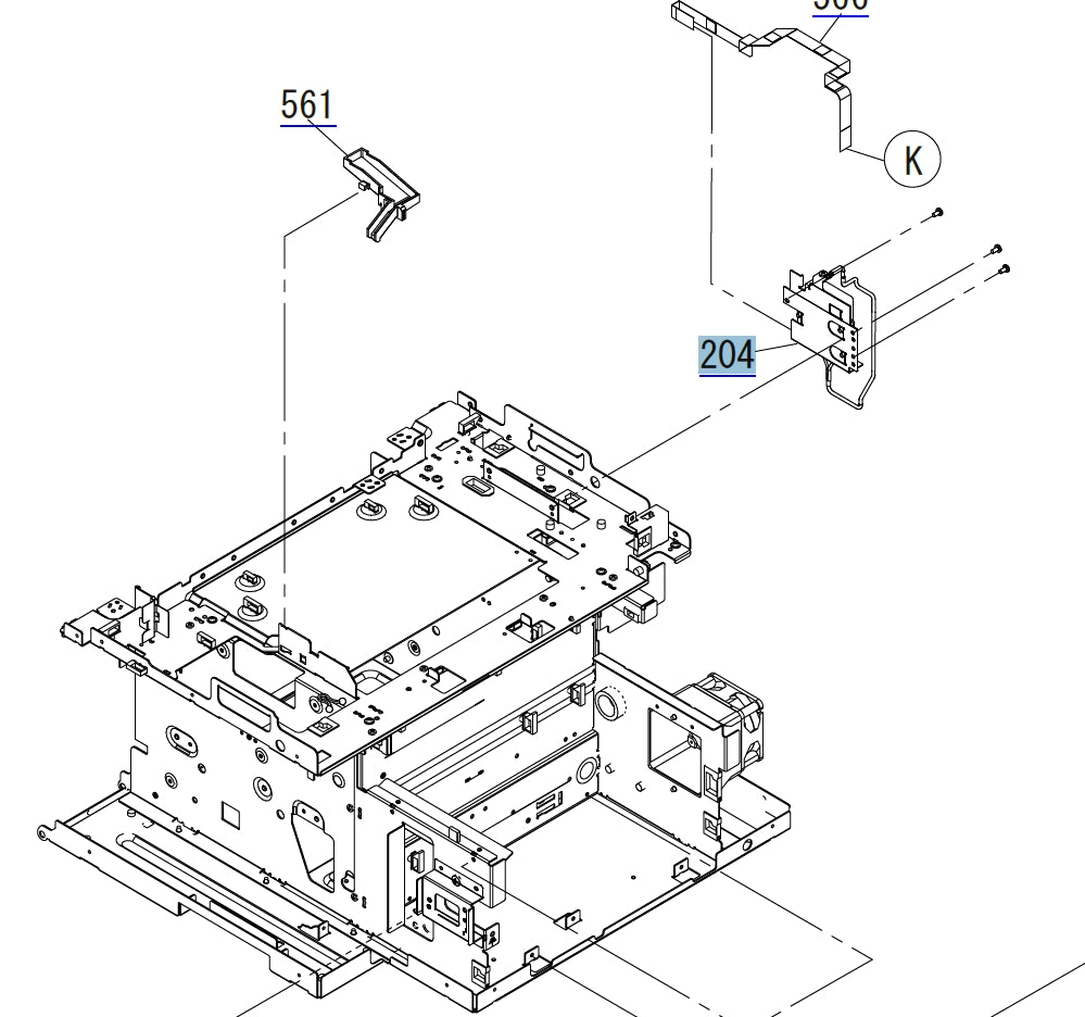 AID Board ASSY for EPSON SureLab D700 D800 D850 D870 - 1619741