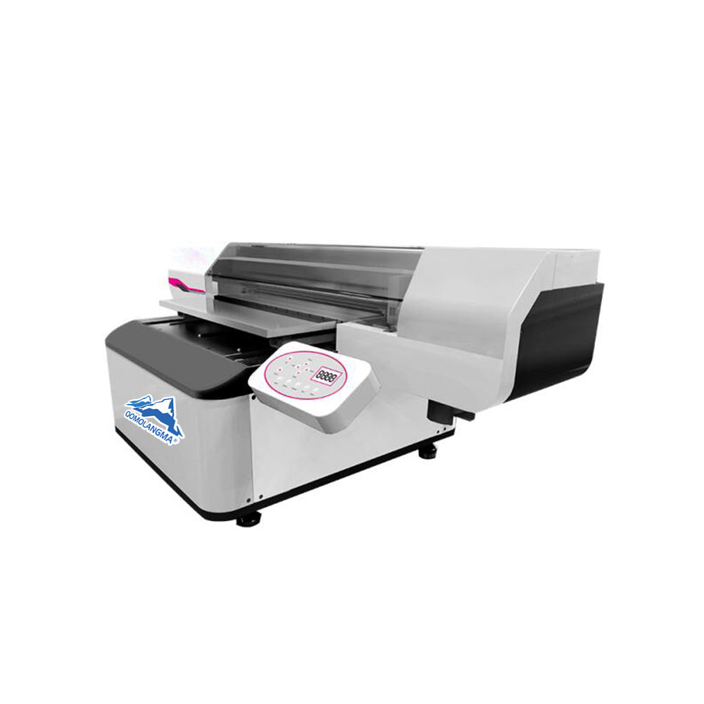 40 x 60 Digital White Ink and Color Ink Cylinder Printing Flatbed UV Printer