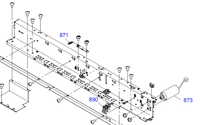 CR Motor for EPSON Pro 4880/4800/4450/ 4400 - 2100038