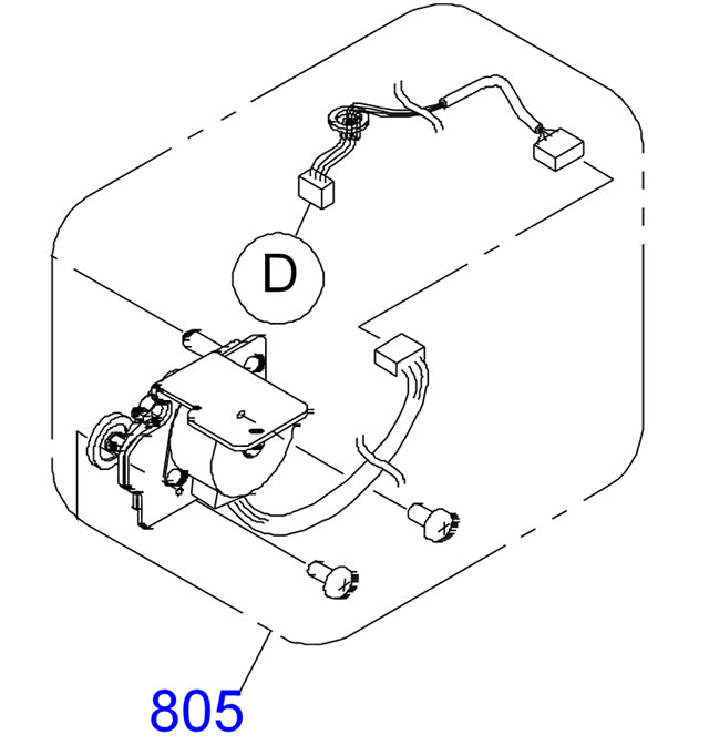 EPSON Pro 4880/4800/4450/ 4400 Mount Plate ASF Motor - 1411495