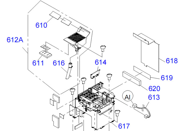 Pump Assy / Cleaning Unit for Epson Stylus Pro 4880/4800/4450/ 4400 - 1703761 / 1408199