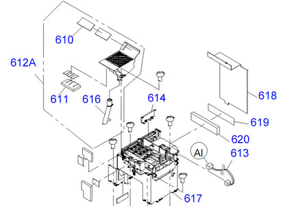 Pump Assy / Cleaning Unit for Epson Stylus Pro 4880/4800/4450/ 4400 - 1703761 / 1408199