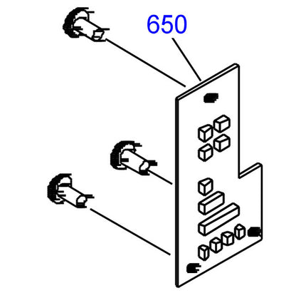 Board 6094B for EPSON Pro 4880/4800/4450 C593_Sub-C - 2129963