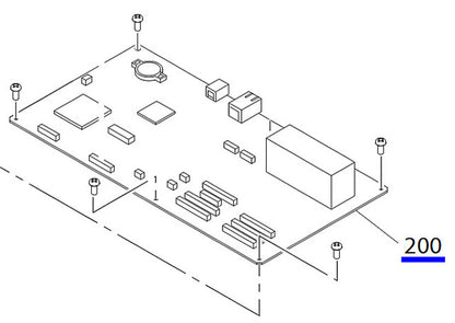 Main Board for EPSON Pro 4880 C593 - 2131666/2131668