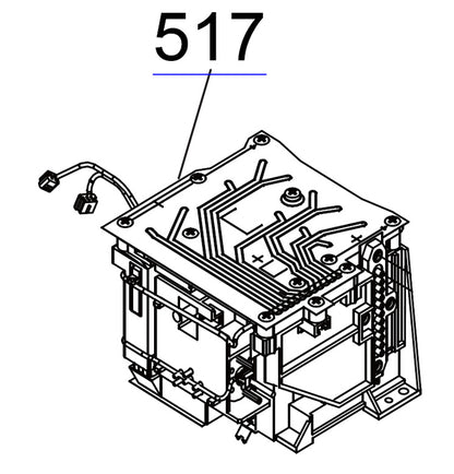 Damper ASSY (Including The Tube) for EPSON Pro 4900 / 4910 SC-P5000 - 1710748 / 1655135 / 1580221