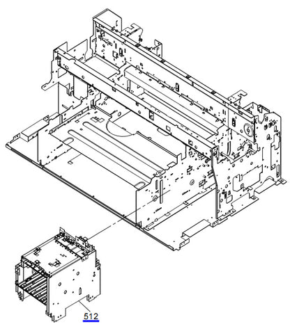 Right Holder Unit for EPSON Pro 4900 / 4910 - 1724834 / 1541303