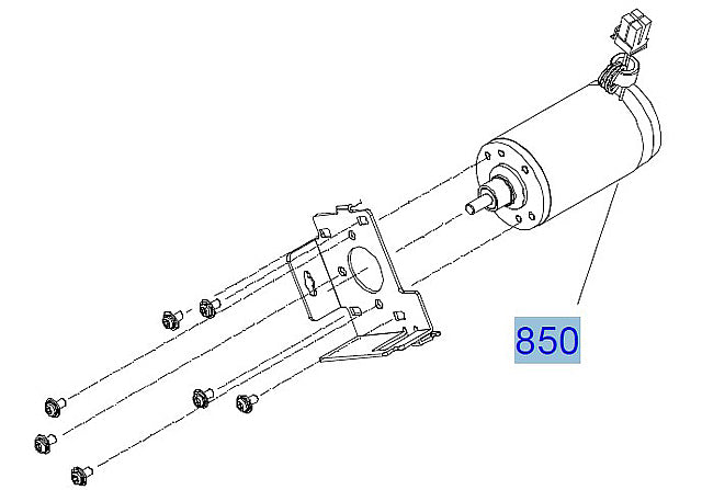 EPSON Pro 7880/7450/7800/7400 PF Motor - 2105034