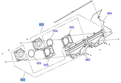 Vacuum Fan for EPSON Pro 7880/7450/9880/ 9450/11880 - 2111106