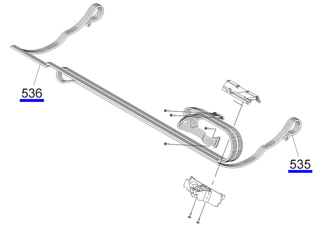Ink Tube B (RIGHT) for EPSON P6000 P7000 P8000 P9000 / P6070 P7070 P8070 P9070 /Pro 7890 7700 7900 9700 9890 9900 - 1504182