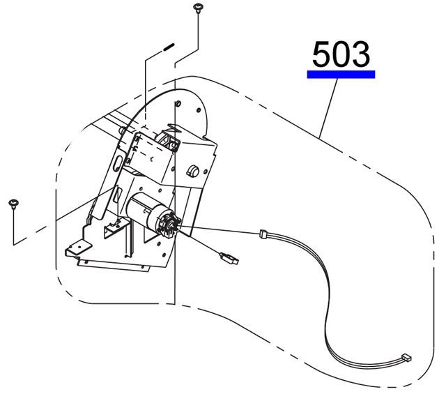 Rewind Unit for EPSON Pro 7890 7700 7900 9700 9890 9900 P6000 P7000 P8000 P9000 - 1713858 / 1720411
