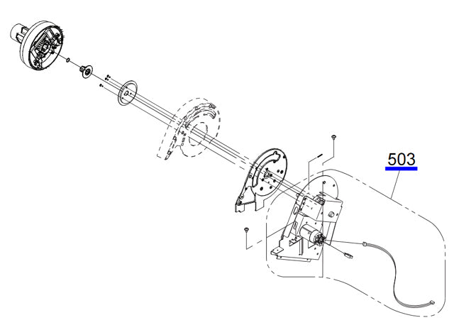 EPSON Pro P6000 P7000 P8000 P9000 7890 7700 7900 9700 9890 9900 Rewind Motor ASSY