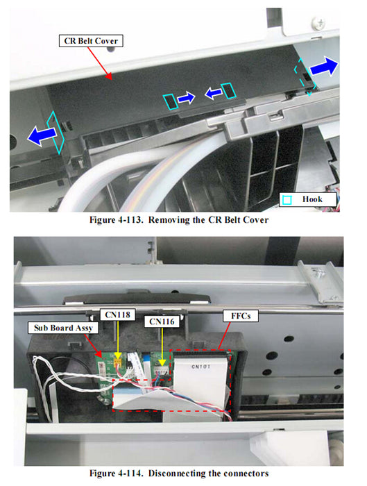 EPSON SC-P7000 P7050 P7070 / P9000 P9050 P9070 / 7700 7900 9700 9900 Print Head - F191141 / F191140